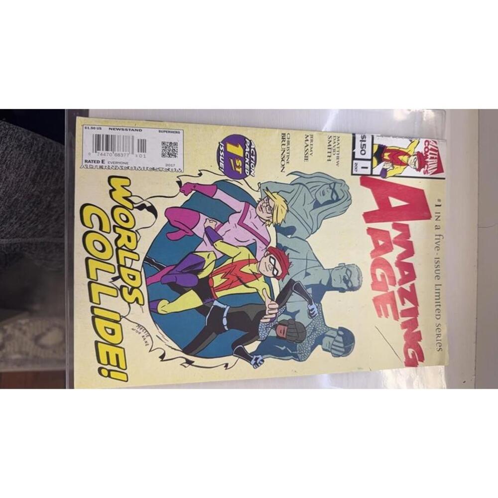 Amazing Age #1 Comic Book - Worlds Collide